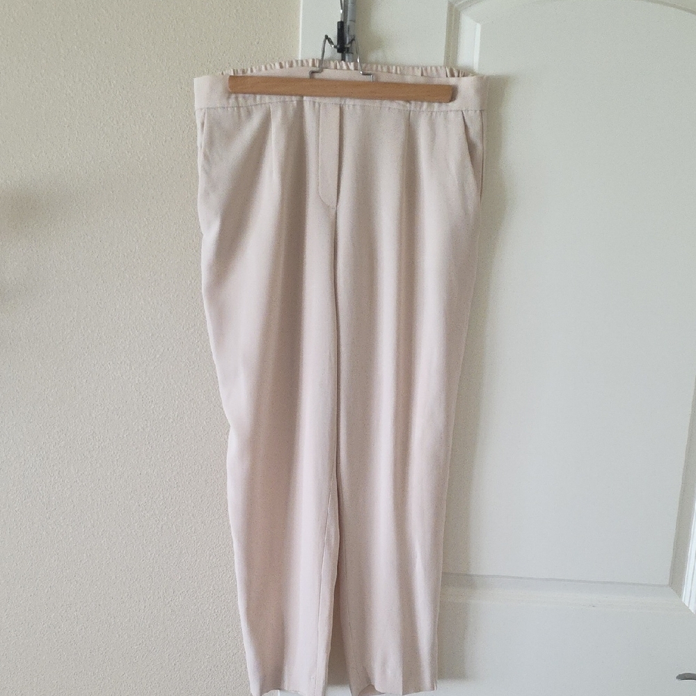 Babaton Cream Dress Pants Elegant Flowing Design Purchased At Aritzia